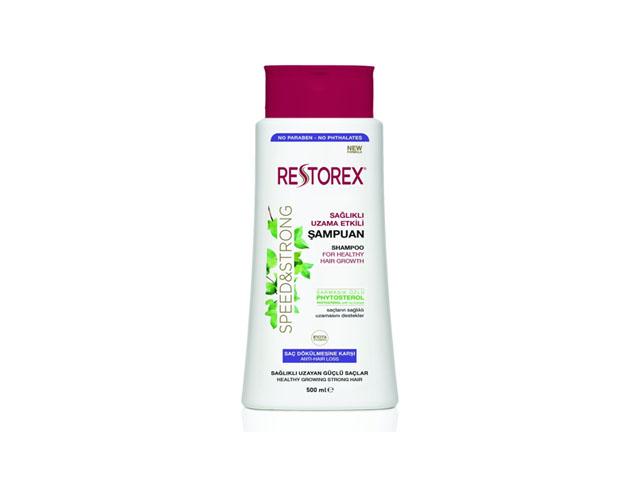 *restorex шампунь против выпадения волос с фитостеролом, 500 мл. 096477
