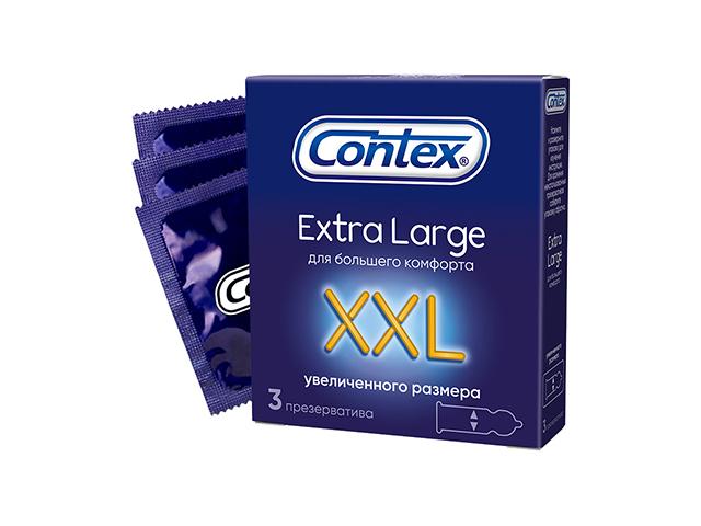 контекс презерватив extra large увел.размера №3 [contex]