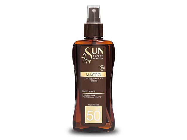 krassa sun expert масло для безопасного загара spf50 180мл se41474
