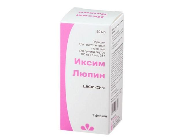 иксим люпин 100мг./5мл. 25г. пор. д/приг. сусп.
