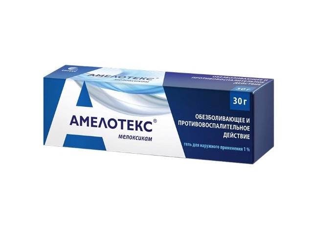 амелотекс гель 1% 30г. туба /сотекс/ 0667