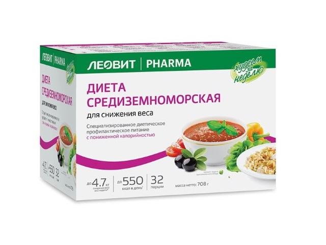 леовит худеем за неделю комплекс средиземномор. меню №5