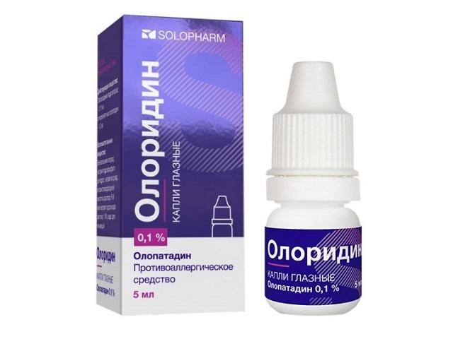 олоридин 0,1% 5мл. гл. капли 5974