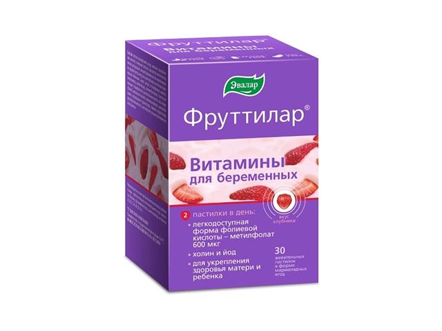 фруттилар витамин д/беременных №30 пастилки жев.