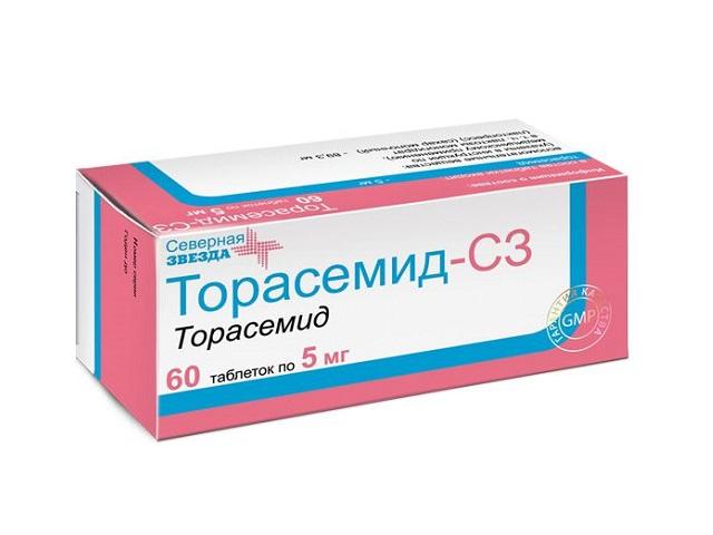 торасемид 5мг. №60 таб. /северная звезда/ 0926
