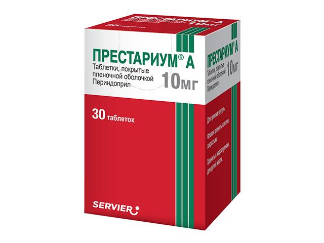 престариум а 10мг. №30 таб. п/п/о 4604