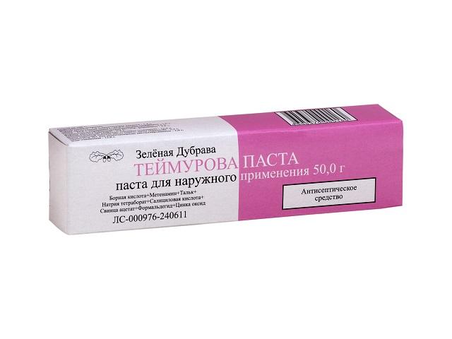 теймурова паста 50г. /зеленая дубрава/ 0160