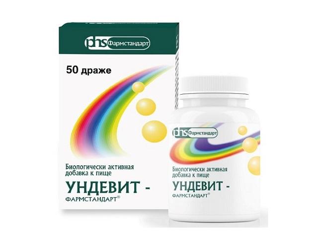 ундевит №50 драже /фармстандарт-уфавита/