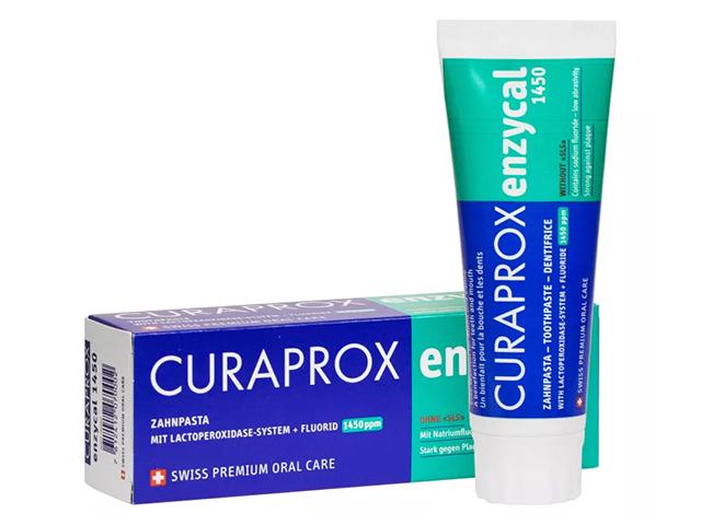 curaprox зубная паста enzycal 75мл. 1450