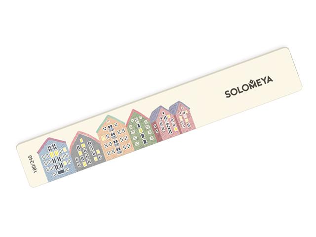 *solomeya пилка для натуральных и искусств. ногтей. 180/240. таллин. 06-1166