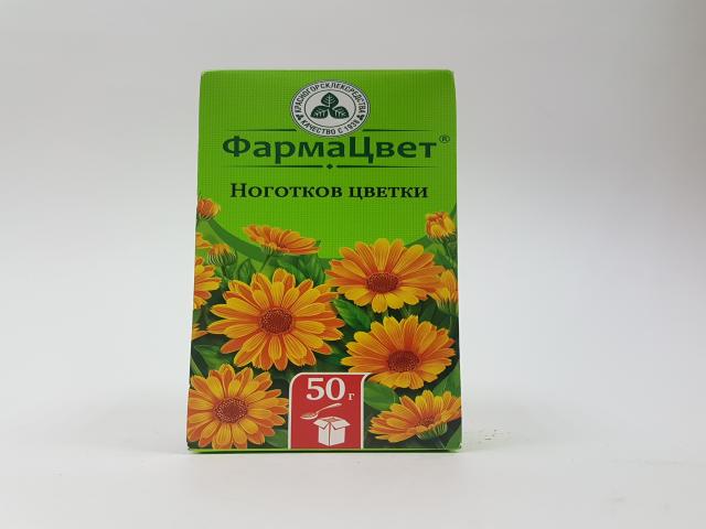 ноготков цветки (календула) 50г. /красногорск/ 7203
