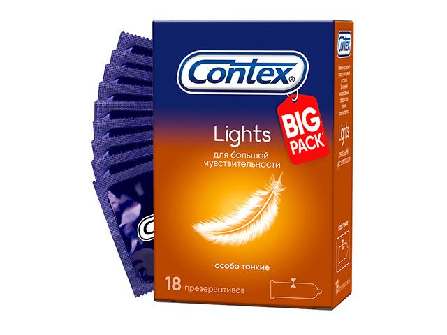 контекс презерватив lights особо тонкие №18 [contex]