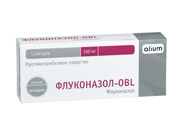 флуконазол-obl 150мг. №1 капс.
