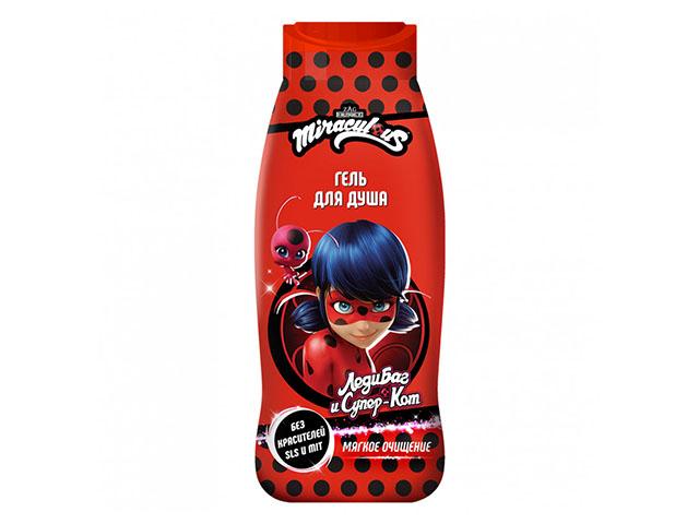 miraculous гель для душа детский леди баг 400мл (94972)