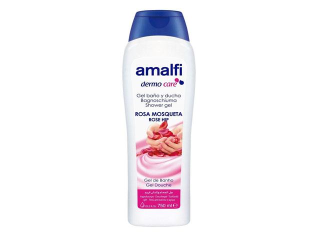 amalfi гель д/ванны и душа шиповник wild rose 750мл. 3803
