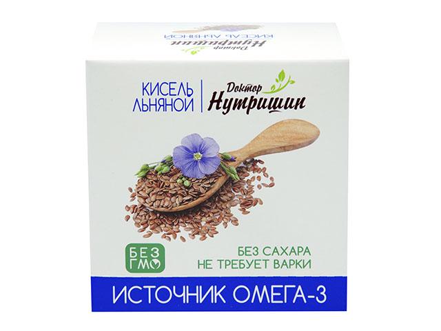 доктор нутришин кисель льняной без сахара. 20г.