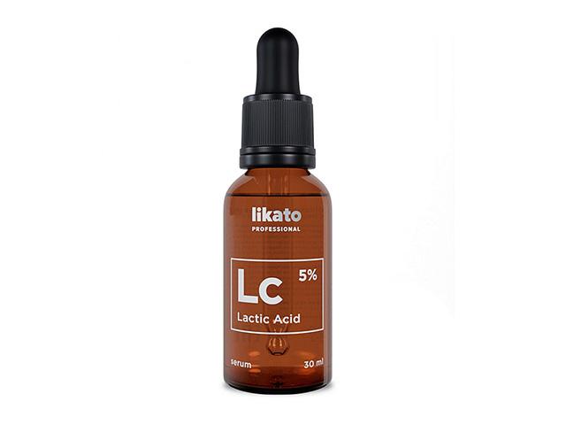 likato face сыворотка-концентрат отшелушивающая с молочной кислотой 5% 30мл (469559)