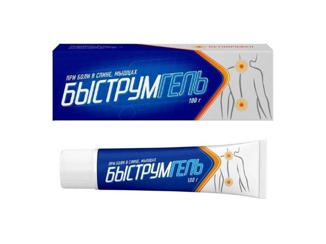 быструмгель 2,5% 100г. гель /акрихин/