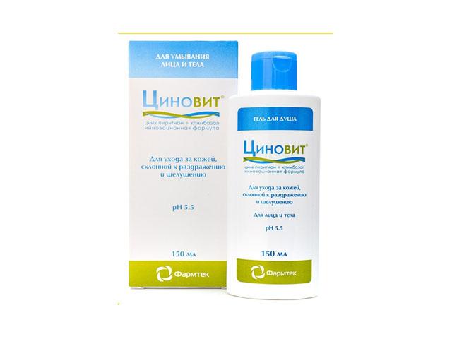 циновит гель д/душа 150мл.