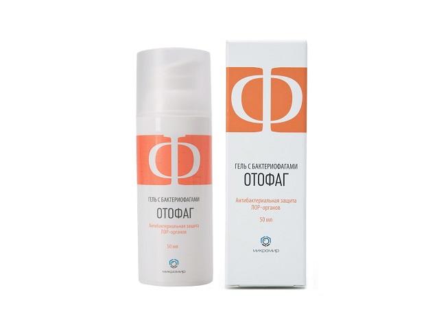 отофаг гель с бактериофагами 50мл.