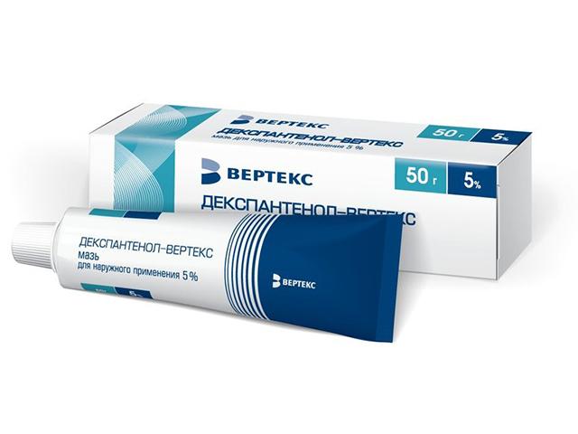 декспантенол-вертекс мазь  5% 50г.