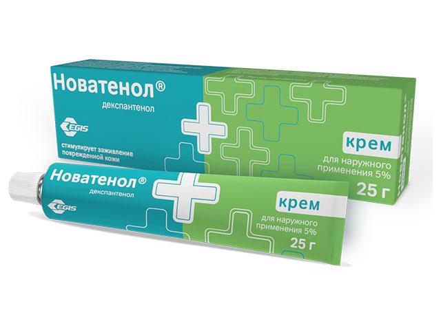 новатенол 5% 25г.крем 7268
