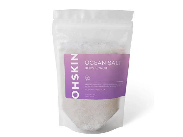 *ohskin скраб для тела мерцающий кокос, маракуйя, мини.  100 г. 865798-5в75