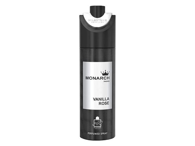 milestone дезодорант-спрей unisex monarch paris vanilla rose  200ml