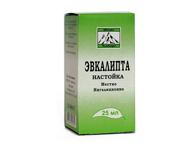 эвкалипта настойка 25мл. /флора кавказа/ 0309