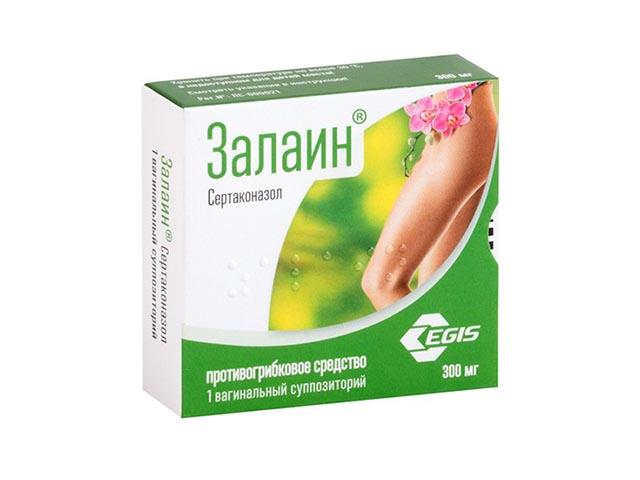 залаин 300мг. №1 супп.ваг.