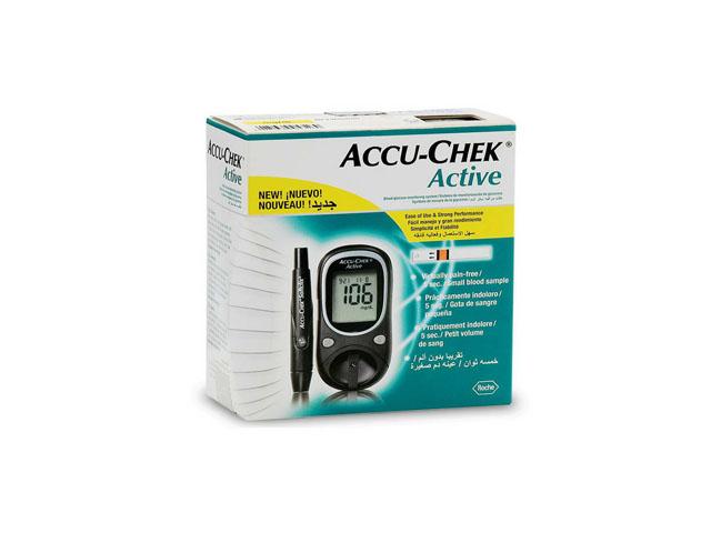 акку-чек глюкометр актив+тест-полоски №10 [accu-chek]