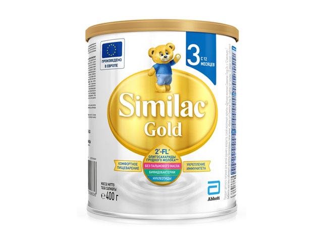 симилак голд 3 смесь д/детей 400г. 12+мес. [similac]