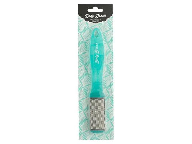 q.body break пилка д/педикюра 2-сторон. металич. 95102