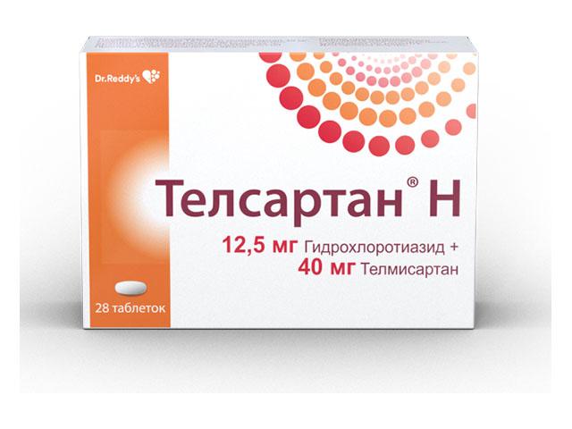 телсартан н 12,5мг.+40мг. №28 таб. 3860