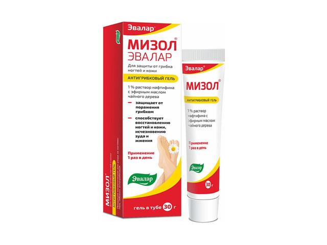 мизол 30г. гель антигрибковый /эвалар/