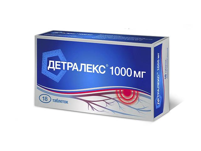 детралекс 1000мг. №18 таб. п/п/о