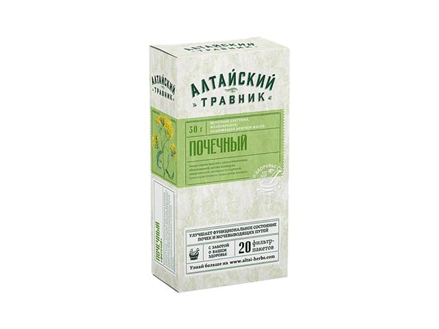 алтайский травник фиточай почечный 1,5г. №20 пак. /грин сайд/