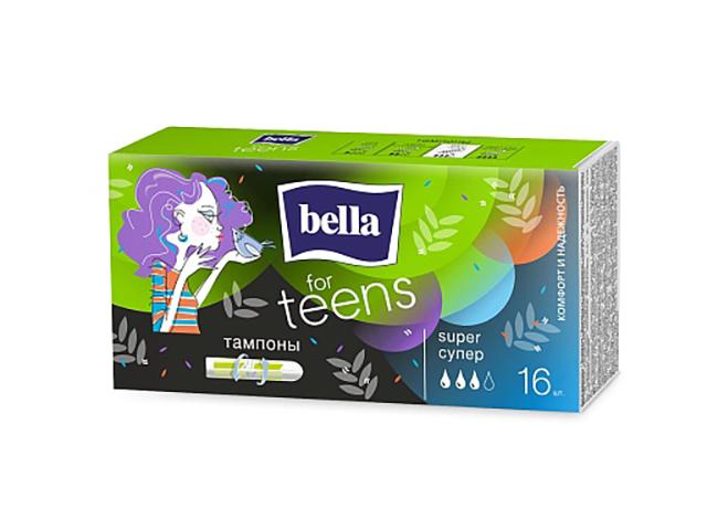 белла тампоны for teens супер №16 [bella]