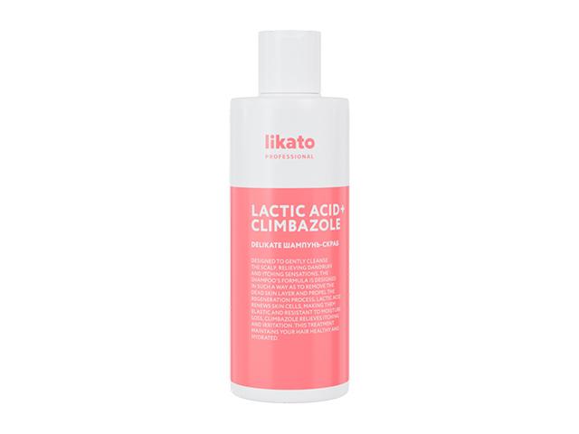likato delikate шампунь-скраб от перхоти 250мл (311076)