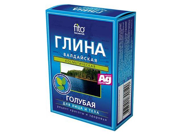 глина валдайская голубая 100г. кор.