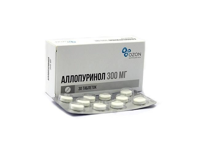 аллопуринол 300мг. №30 таб. /озон/ 3837