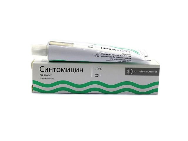 синтомицина 10% 25г. линимент /алтайвитамины/ 0713