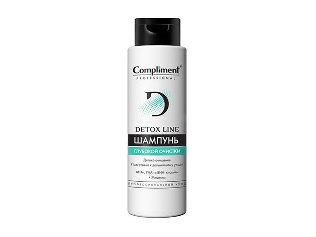 compliment prof detox line шампунь глубокой очистки 250мл 916493