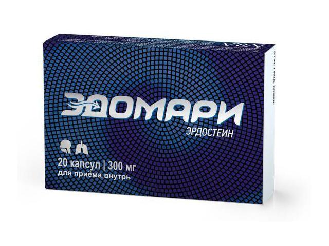 эдомари 300мг. №20 капс. 0041