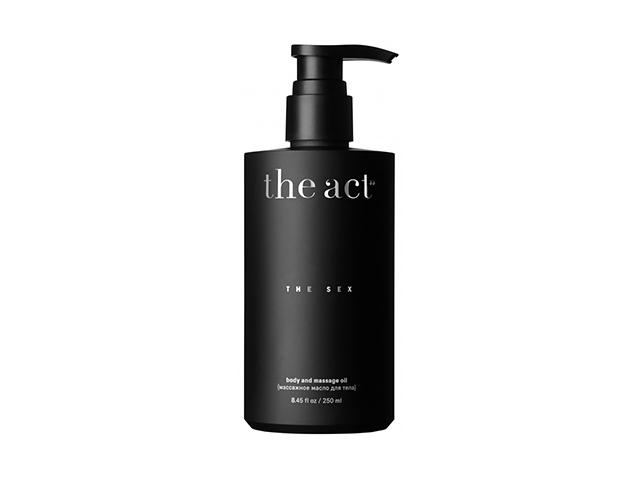 the act labs масло массажное для тела the sex, интимное с афродизиаками 250 мл 99048