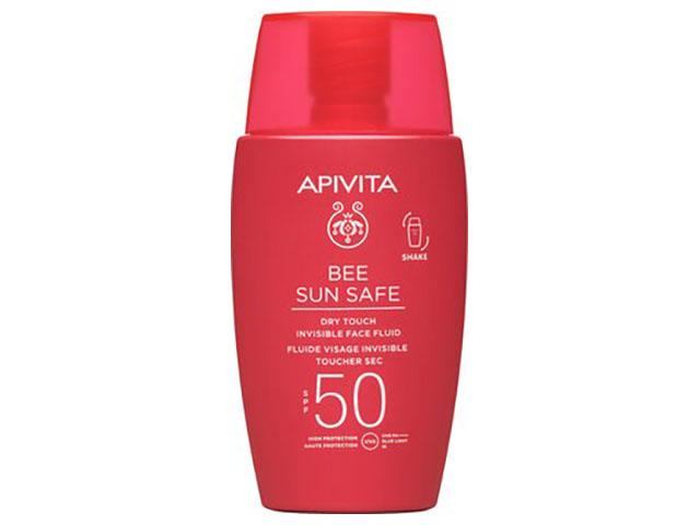 apivita би сан сейф солнцезащитная невидимая эмульсия для лица spf50, тюбик 50 мл