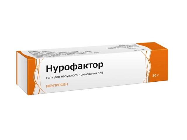 нурофактор гель д/наруж прим 5% 50г