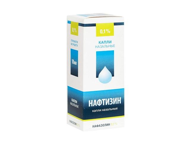 нафтизин 0,1% 10мл. капли фл./кап. /лекко/ 1565