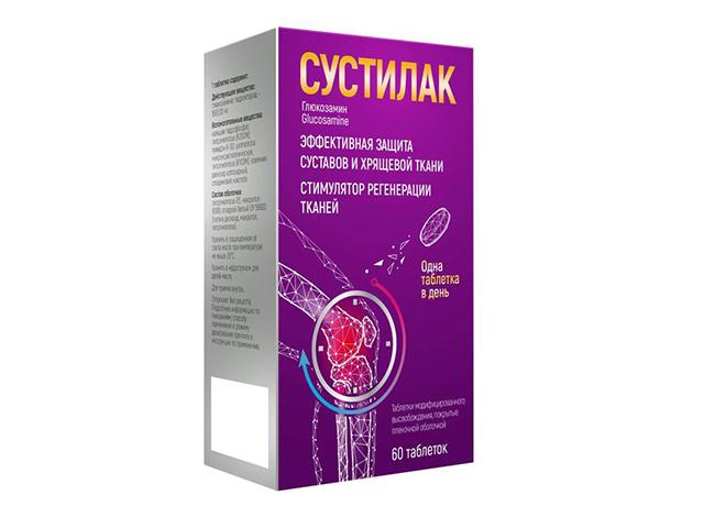 сустилак 1500мг. №60 таб. модиф. высвобожд.