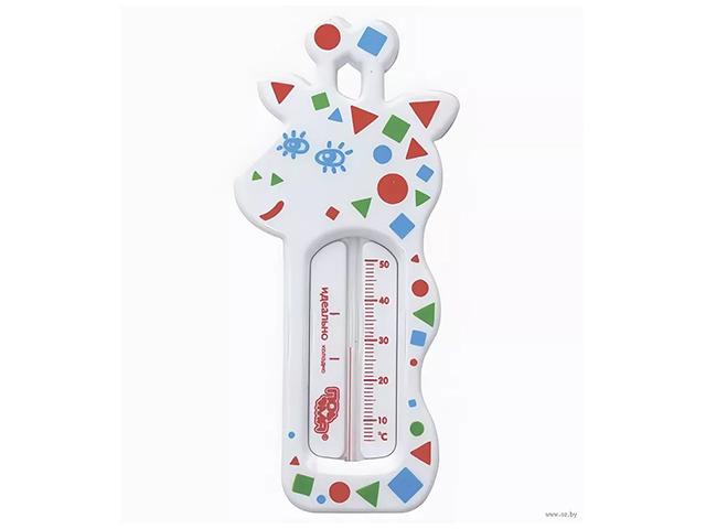 пома термометр д/воды жираф бел. /арт.917/